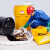 西斯贝尔/SYSBEL SYK952 95加仑泄漏应急处理桶套装 油类 适用于大规模泄漏事故 白色 1套装 