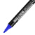 悠米（umi） 大头笔 记号笔 黑色粗头马克笔单头油性笔标记笔快递笔标记笔 蓝色 10支