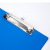 广博(GuangBo)PVC全包胶A4书写垫板 文件夹板 办公用品 颜色随机 单个装 WJ6110