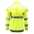 厚创 荧光黄反光雨衣套装成人分体雨衣防暴雨雨衣 荧光黄雨衣/一套 XL(175)