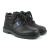 霍尼韦尔（Honeywell）BC6240470 GLOBE 防静电 保护足趾 中帮安全鞋 黑色鞋面 绿色鞋底47码 1双 企业专享