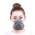 梅安 防尘面具工业防粉尘 防雾霾PM2.5口罩水泥打磨煤矿工厂装修电焊透气面罩 防尘面具一个