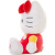 Hello Kitty凯蒂猫 经典系列 KT毛绒玩具公仔玩偶 布娃娃26寸经典坐式KT（红色）KT1421