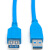 存储巴士(databus)USB3.0数据线Type-A转A母口元谷移动硬盘盒线缆A-AE延长 浅蓝色