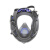 仁聚益定制FF-401 402 403硅胶全面具 防毒防尘面罩 硅胶材质更佩戴议价 FF-401 口罩1个