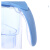 莱卡（LAICA）双导流滤水壶1壶1芯 2.3L J703（经典蓝）意大利原装进口 家用滤水壶净水壶净水器滤芯
