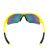 隆峰儿童骑行太阳镜男女童学生偏光防风护目骑行眼镜户外运动款墨镜 黄色