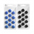 丰帆（FengFan）耳机海棉套平头耳塞套加厚绵 适用森海索尼苹果iPhone11/8S耳膜防滑套 蓝黑各1盒