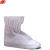 谋福 加厚海绵型 防静电软底鞋 连防护靴高筒静电鞋 白色(均码27.5)