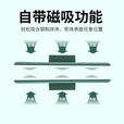郦狼内务板训练被子托板新款磁吸式叠板塑料豆腐块军绿色内务夹板叠被 带把手版40厘米一对