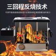 家用农村暖炕通炕通天锅炉反烧节能煤电多用地暖暖气烧柴懒汉锅炉 通天通炕三返烧煤柴两用100型