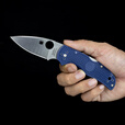 SPYDERCO美国进口spyderco蜘蛛C41户外高硬度粉末钢轻量便携EDC随身折叠刀 C41 PCBL5