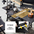 OnwaySports2+2单元IGT桌户外露营用品装备SOLO折叠野餐模块多功能战术组合桌 【1.5单元侧桌】黑化