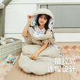 westfieldoutdoor我飞可伸手睡袋 大人成人户外露营秋冬季办公室加厚防寒睡袋 1.6KG米色印花蛋形睡袋