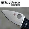 SPYDERCO美国蜘蛛 C69 日本生产LilTemperance3代轻量级户外刀 C69PBK3