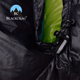 黑岩（BlackCrag） 新款D系列木乃伊睡袋超轻羽绒睡袋户外拼接登山露营睡袋羽绒被 D700克充绒量 右开