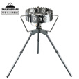 CAMPINGMOON柯曼炉头XD-2F炫烽稳压火箭炉户外防风燃气炉头便携式炉具 【XD-2F】+卡式延长支架