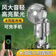 哲初太阳能马灯多功能风扇户外露营灯充电露营LED帐蓬灯停电应急灯 高贵银【风扇马灯】露营灯 至尊-可充手机-太阳能充电-风扇