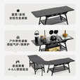 OnwaySports2+2单元IGT桌户外露营用品装备SOLO折叠野餐模块多功能战术组合桌 【1.5单元侧桌】黑化