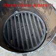 葵冠式气罐改造炭火盆户外多功能野炊烧烤炉木炭取暖炉特厚柴炉家用 升级款炭火盆+生铁炉桥