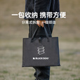 black dog露营置物架户外多功能折叠收纳架子野营野餐烧烤桌子 夜幕黑