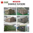 兵械库 户外大型充气帐篷野外便捷搭建指挥帐篷 6*10【60平】颜色可选 