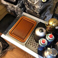 詫祭户外IGT电木茶台一单元板野外泡茶喝茶配件适配雪峰喜登乐柯曼 黑色电木茶台
