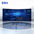 宝景叶150英寸led显示屏全彩P1.25小间距洲明蓝普无缝拼接屏会议安防监控指挥租赁培训演出商用大屏幕3.52*1.92m