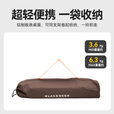 黑鹿（BLACKDEER）全地形铝合金蛋卷桌 高低可调 户外便携折叠桌子露营烧烤桌野餐桌 1蛋卷桌星际灰2宅宅椅玄米白