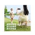 原始人折叠凳户外椅子小马扎露营便携式钓鱼野餐笔袋板凳地铁排队 便携手包马扎凳 雅致黑大号