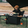 火枫（FIRE-MAPLE）户外露营车随食2可折叠收纳野餐装备拖车移动餐车野营餐厅套装 随食2移动式轻量化模块桌