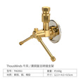 THOUS WINDS千风户外气灯配件复古黄铜支架转换燃气灯炉具三脚转接头 黄铜复古转接支架