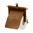 牧高笛（MOBIGARDEN）纸巾架 户外露营牛皮纸巾架厨房浴室便携吊挂式纸巾盒 野牛棕(不含纸巾)