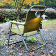 OnwaySports英军椅高背椅折叠露营户外阳台室内奶茶咖啡厅休闲椅 英军椅＿橄榄绿