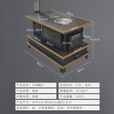 驰笠农村柴火炉家用冬季木煤气取暖炉烧木柴气化炉多功能柴火灶烤火炉 烧柴-配不锈钢烟囱