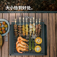 Naturehike挪客有时桌面围炉折叠烧烤架 户外露营聚餐野餐野炊便携烤肉炉子 砂岩色