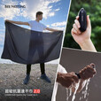 蜂筑BeeNesting旅行压缩毛巾男吸汗运动吸水巾超细纤维超轻抗菌速干巾 墨绿 S面巾(40x40cm)