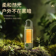 Rindu户外露营灯超长续航多功能手电筒充电灯露营氛围灯营地帐篷灯便携 墨绿色【裸灯+彩盒+type-c线】 【全新升级露营灯、手电筒两用】