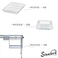 stanluck喜登乐IGT沥水篮户外露营折叠烧烤桌移动厨房洗菜篮置物架浅盘 一单位沥水篮（深盘）