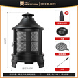 meritcook烤火炉户外庭院围炉取暖壁炉柴火炉民宿烧烤炉露营台篝火炉真火炉 【单炉套装】楼兰max（无烟囱）