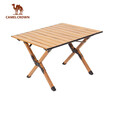 骆驼（CAMEL）户外露营铝合金蛋卷桌便携折叠桌野营装备桌子组合餐桌173BABP096
