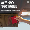 出众者户外战术多功能挂板汽车遮阳改装遮光挂板molle置物功能收纳袋 狼棕色COB