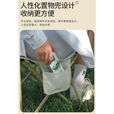 潮思汇户外折叠椅子超轻便携式露营小马扎钓鱼凳子美术生靠背板凳写生椅 升级特大号-经典黑【】