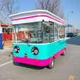 移动餐车多功能小吃车也是摆摊炸串烧烤车商用房车电动四轮熟食车 任意定制 下单前联系客服默认发小礼品