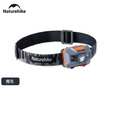 Naturehike挪客轻便锂电充电头灯 强光户外防水led钓鱼超长续航多档调节夜跑 4级防泼水4档调光/充电款/橙灰