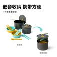 SEA TO SUMMIT户外铝合金炊具套装 烧水煎锅野营套锅便携露营餐具 铝合金煮锅套装3件套-单色