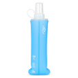 INOXTO运动健身骑行跑步爬山多用水瓶便携式水壶 250ml浅蓝软水瓶