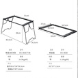 Campingmoon柯曼IGT组合桌桥桌科曼多功能露营折叠桌拓展蜘蛛炉模块单元板 桥桌+XD-3F炉+桌板+单元板+包