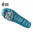 黑冰（BLACKICE）新款【Z系列轻量款木乃伊式鹅绒羽绒睡袋】户外露营睡袋 (新标准)Z400/星空蓝 M