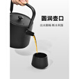 原始人围炉煮茶器具全套铸铁茶壶家用室内烧水泡茶明火电陶炉铁壶 极简-100ML铸铁杯（4只装）